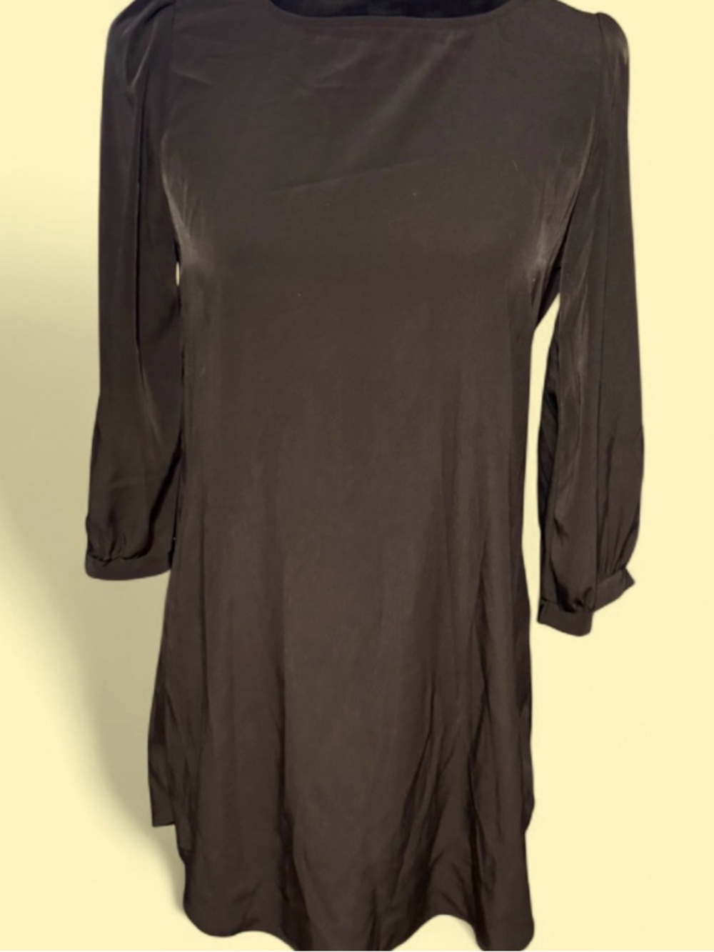 Tobi Black Long Sleeve Tunic